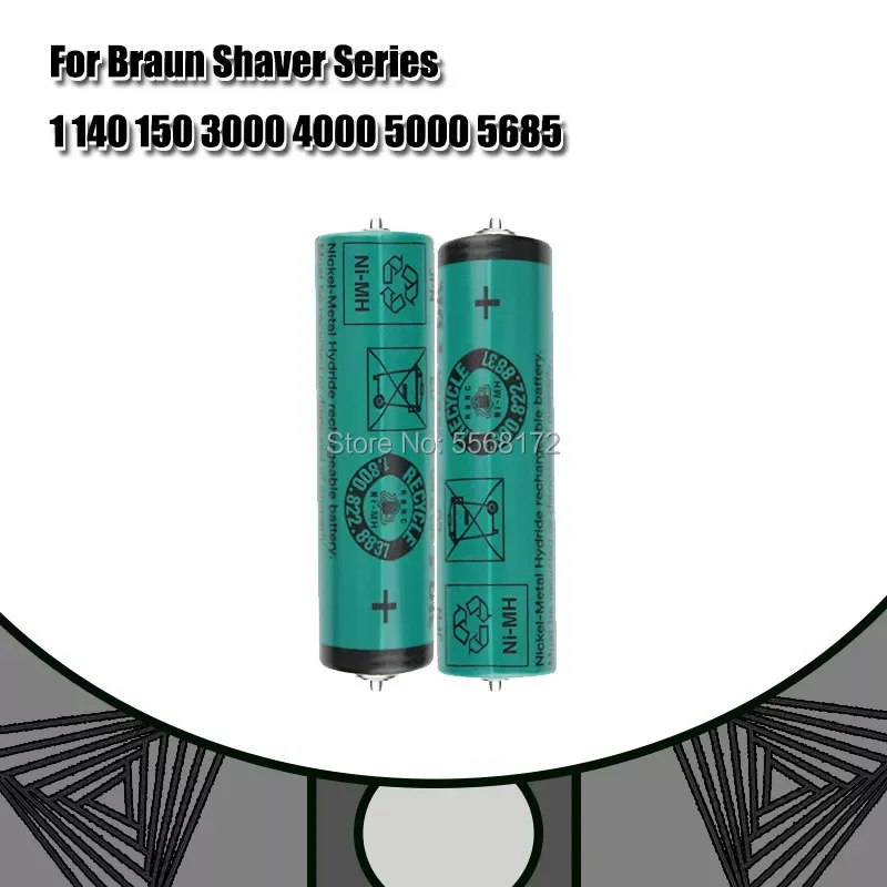 Аккумуляторная батарея Braun серии 150S-1 320S-4 380S-4 390CC-4 350CC-4 330 1,2 в Ni-MH для FDK