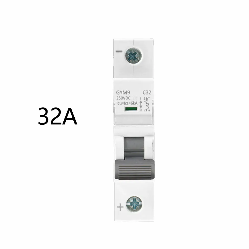 Фото GYM9-DC Solar DC Mini автоматический выключатель 1P MCB 10 16 25 32 40 50 63Amp, домашняя техника, прерыватель, фильтр, инструменты для переключения №4