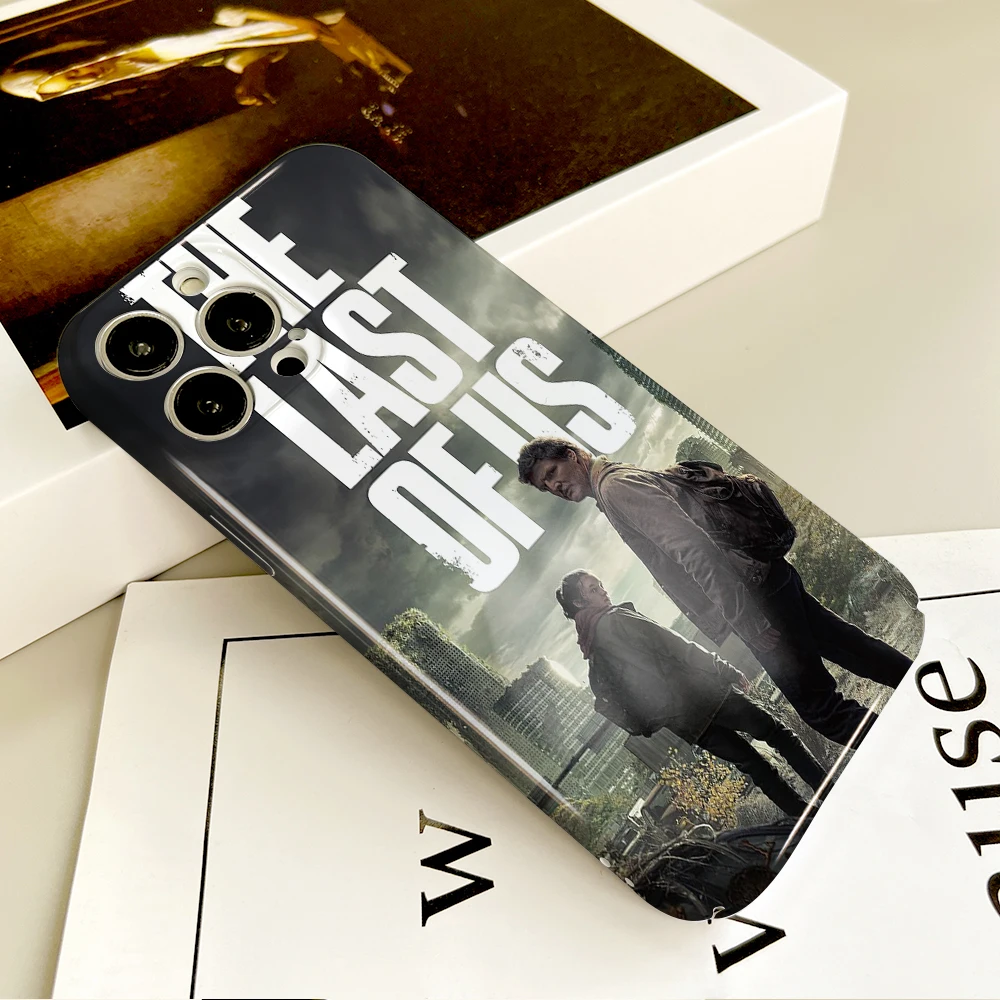 Фото Чехол для телефона TV T-The L-Last of U-Us Plot для IPhone 16, 15, 14, 13, 12, 11 Plus Pro Max Mini, прочный персонализированный чехол «все включено» №3