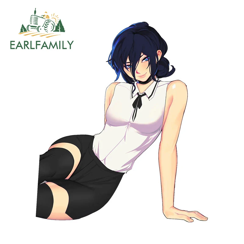 EARLFAMILY 13 см X 11,2 см для Reze, сексуальные автомобильные наклейки, водонепроницаемые наклейки, автомобильная этикетка, граффити, устойчивые к царапинам автомобильные аксессуары