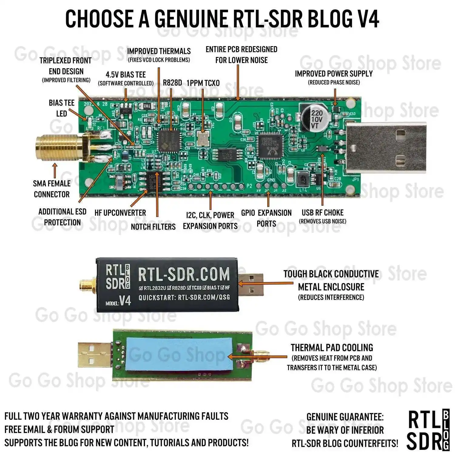 Блог RTL-SDR V4 RTL SDR V4 (art.: 3920ce1610f16) - 3920ce1610f16