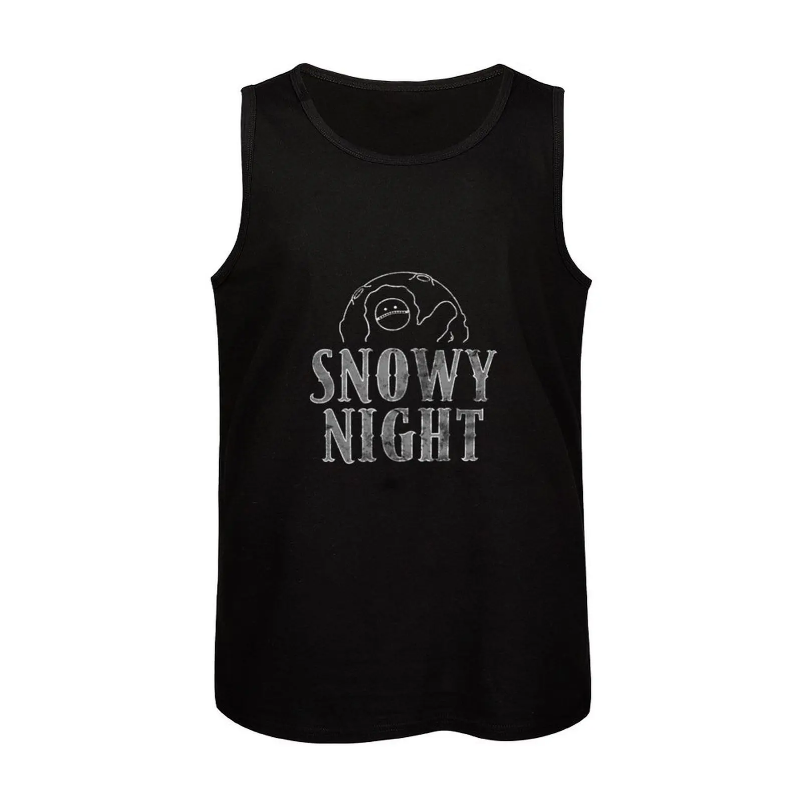 Фото BILLLIE Snowy Night Logo Tank Top Мужская футболка аксессуары для спортзала мужской тренажерный зал для мужчин Спортивная одежда №4