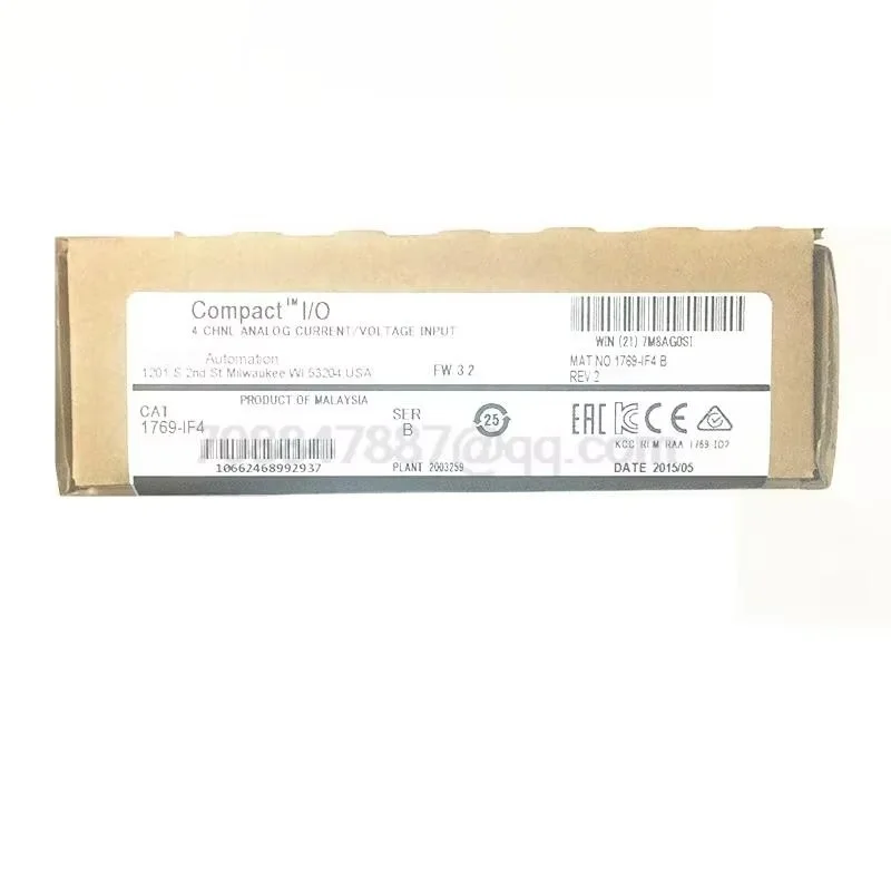 Оригинальный новый 1756-OF8 1769-PB4 1769-IQ32 1756-PA75R 1769-OB32 1769-PA4 1769-PA2 1769-IF8