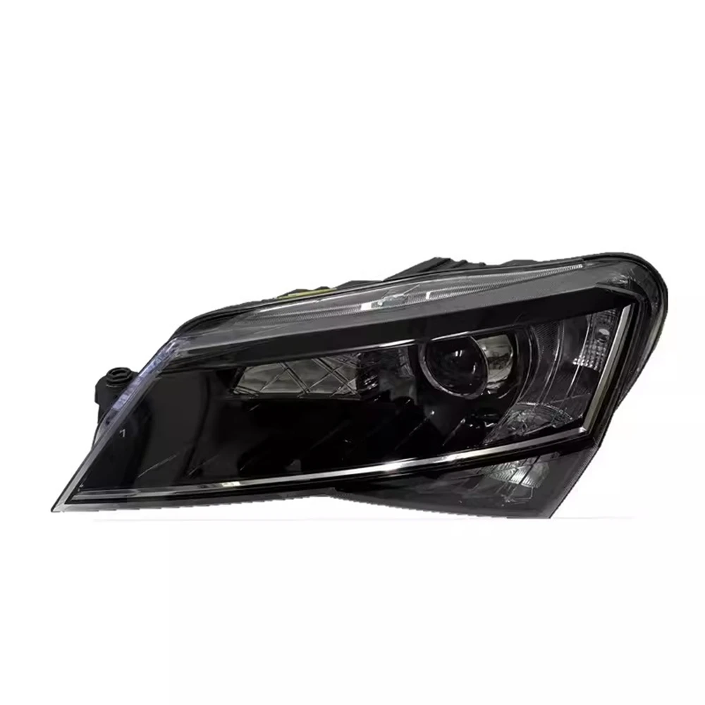 Передняя фара в сборе для Skoda superb, 16-18 дюймов, дневные ходовые огни, сигнал поворота