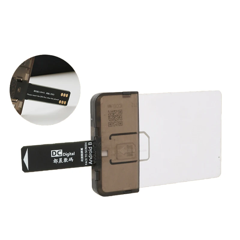 1 шт. адаптер SIM-карты устройство чтения SIM-карт Mini SIM Nano для телефона Android (Plug And Play) аксессуары для мобильных телефонов SIM-карты и аксессуары