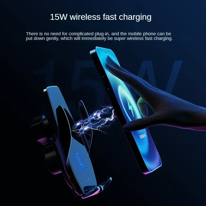 Фото 2020-2022 автомобильный держатель телефона для экрана BYD Qin Pro Max Plus, беспроводное зарядное устройство, модификация навигации в салоне, размер 12,8/10,1 дюйма №5