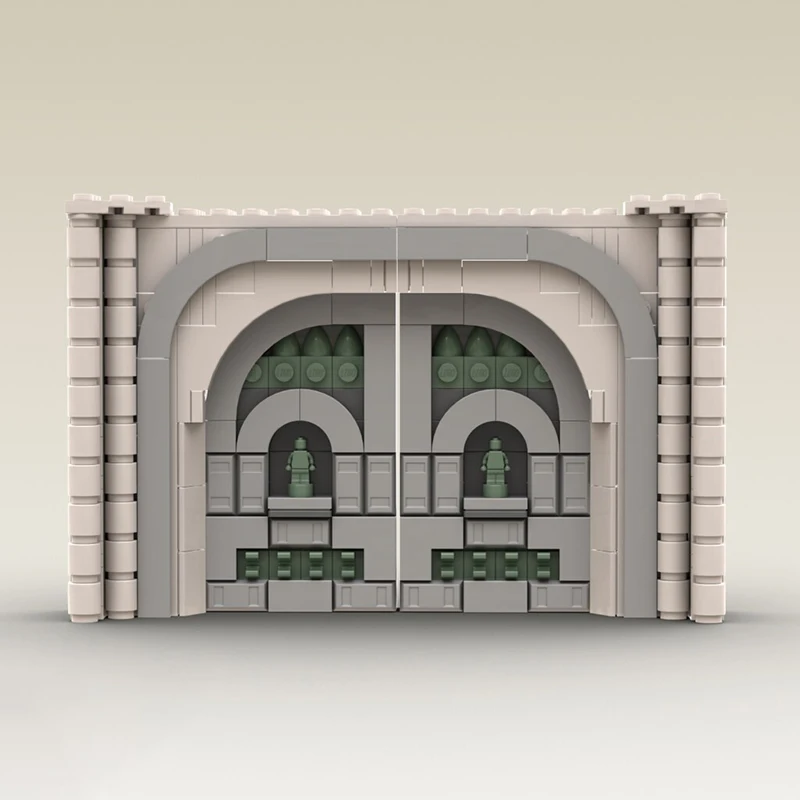 Кольца Модель фильма Moc Знаменитая серия фильмов Городская стена Технология Модульные знаменитые сцены Блоки DIY Набор Сборка Конструкторы Игрушки (art.: 3920cd59e5629) - 3920cd59e5629