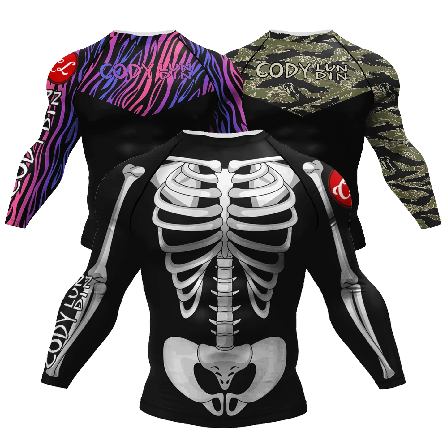Фото MMA Rashguard Jiu футболка с надписью Jitsu kebugaran pria jersey tinju MMA kaus kompresi BJJ KickBoxing sublimasi pria kaus Muay Thai №3