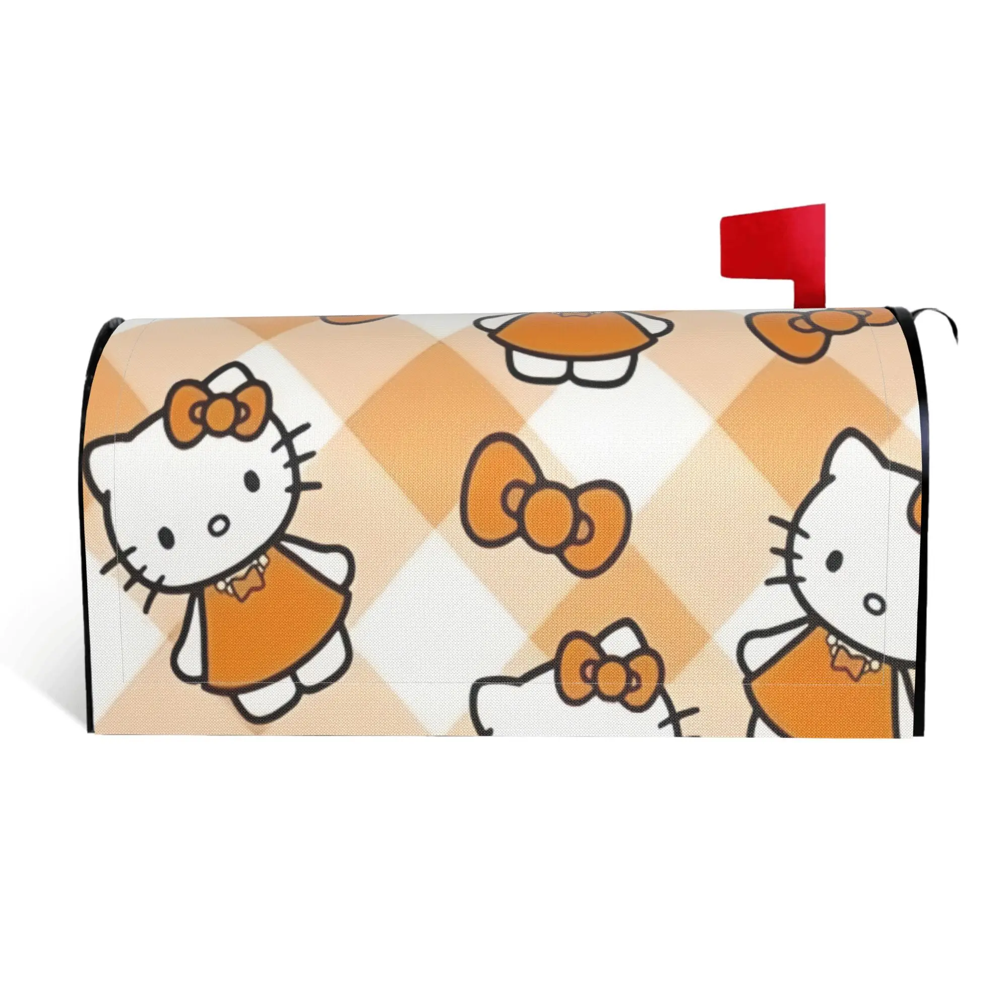 Hello Kitty водонепроницаемая ткань Оксфорд, магнитная крышка почтового ящика, солнцезащитный крем, крышка почтового ящика с буквами, обертка для почтового ящика, садовый декор