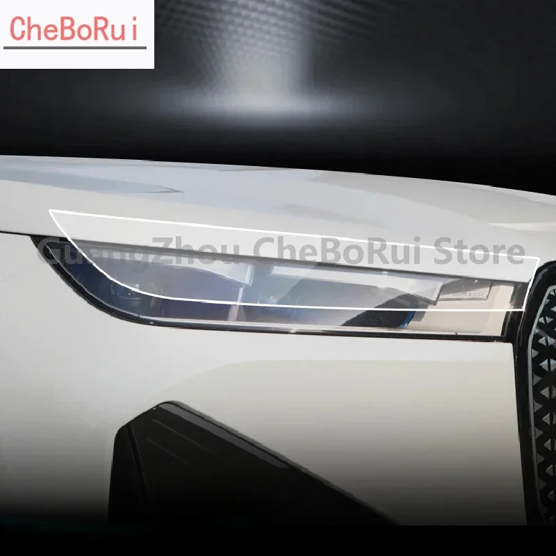 Для BMW iX 2022 внешняя защитная пленка для автомобиля PPF Защита от царапин ТПУ Прозрачная пленка дымчатый черный ремонт аксессуары
