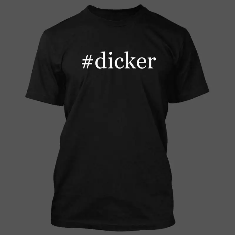 Мужская забавная футболка Dicker, новая редкая