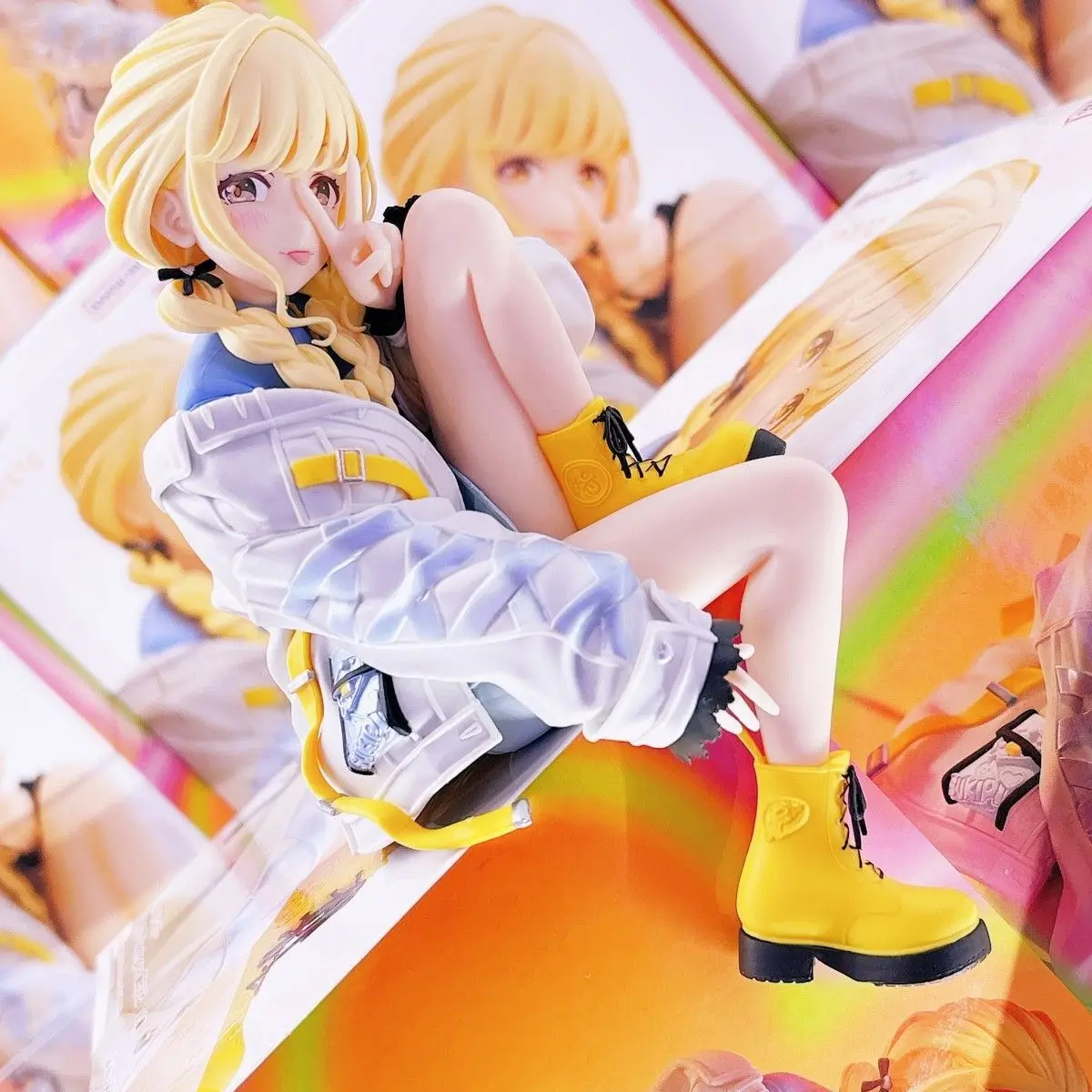 School Idol Master Kotone Fujita 17 см аниме фигурка девушки модная игрушка статуя украшение для рабочего стола фигурка модель куклы игрушки подарки