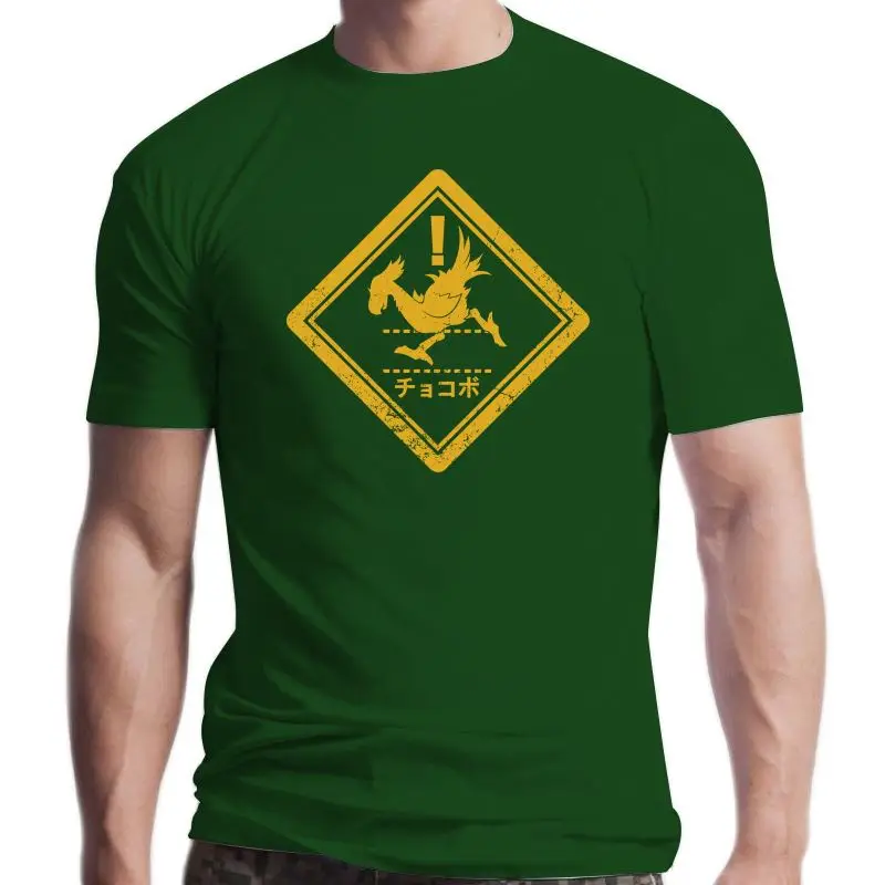 Финальная фантазия Kaus Atasan Pria, Бару Kaus Oblong Unik Shinra Chocobo Permainan Awan Kaus Kebugaran Print Katun Premium