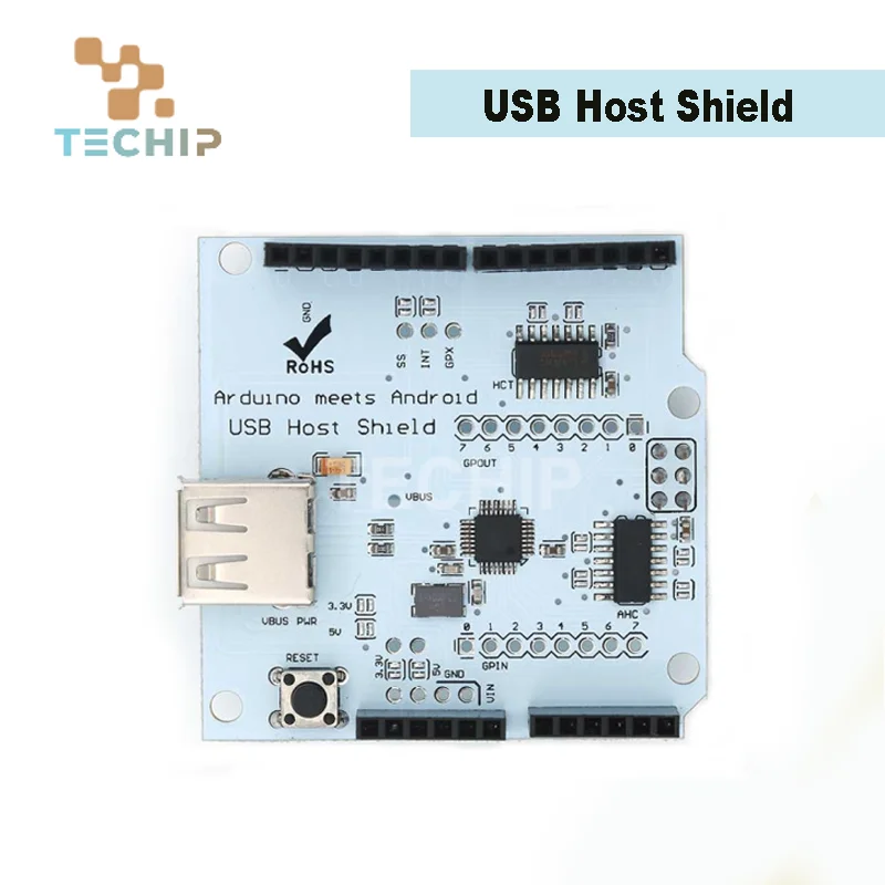 USB-хост-щит, совместимый с Google ADK, поддерживает модуль макетной платы UNO MEGA MAX3421 (art.: 3920ce23c9363) - 3920ce23c9363