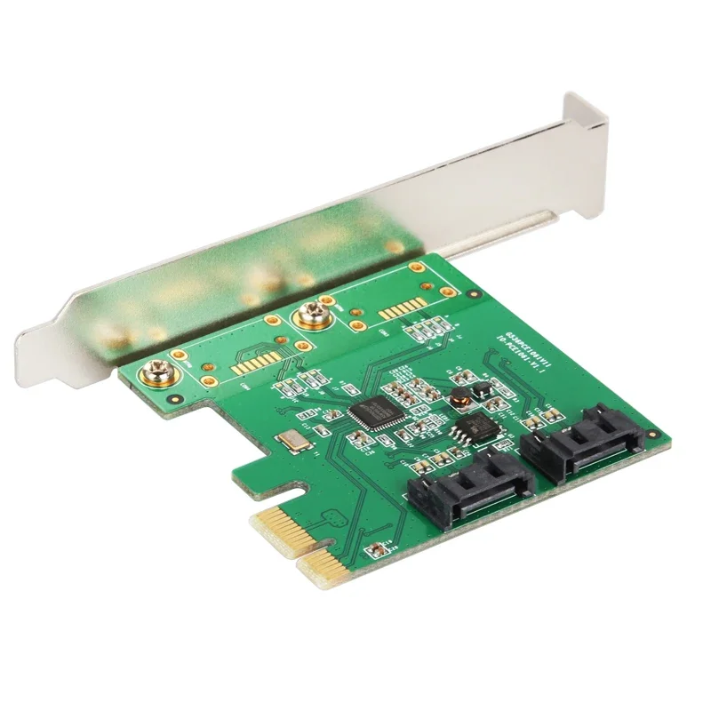Карта расширения жесткого диска PCI-E SATA3.0, преобразование дискового массива, без привода, поддержка жесткого массива RAID0 RAID1 2U/4U