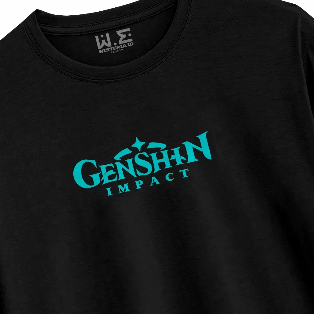 Фото Kaos Varied Character Lore Genshin Impact 02E Baju Аниме 수вля Katun 24s Футболка Аниме Манга Премиум №4