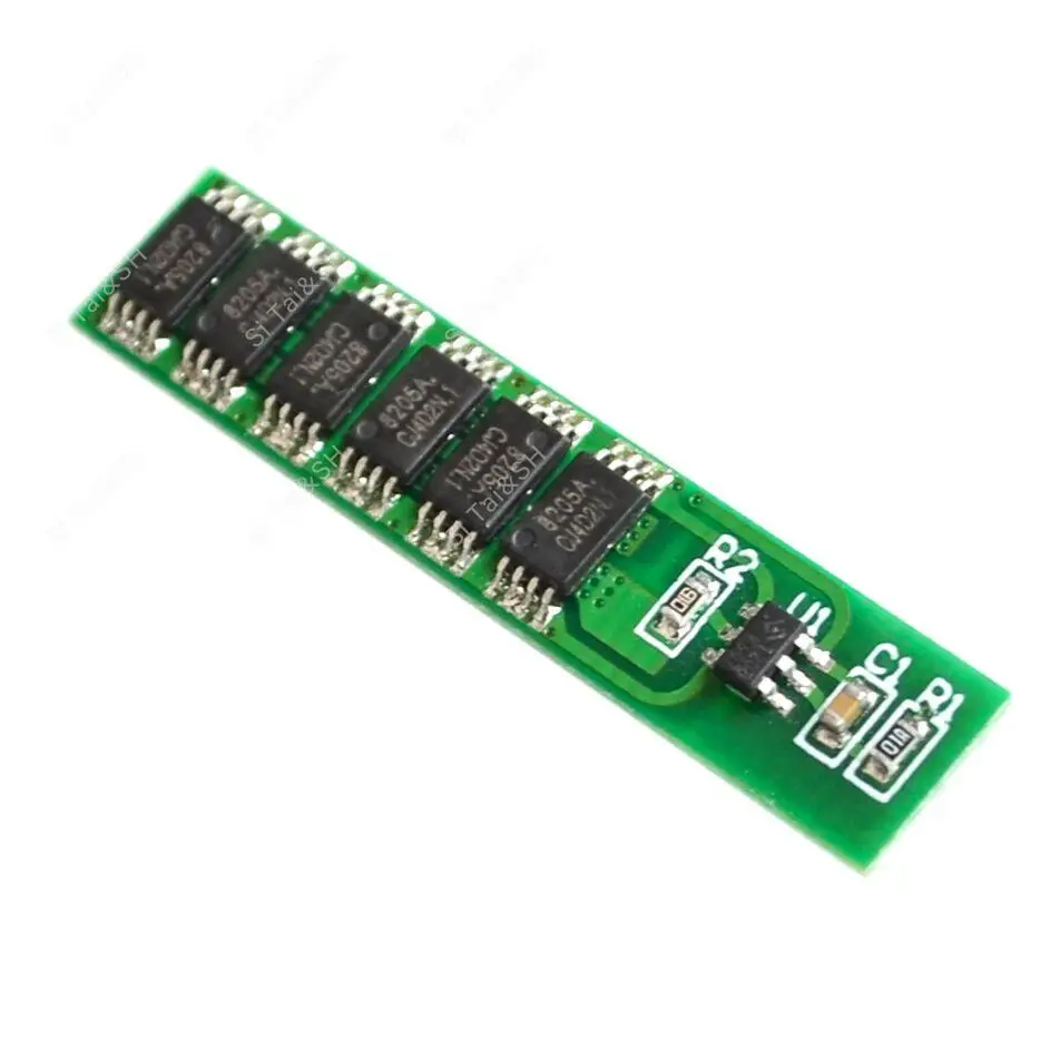 10 шт./партия, защитная плата 1S 15A li-ion BMS PCM для литий-ионного аккумулятора 18650