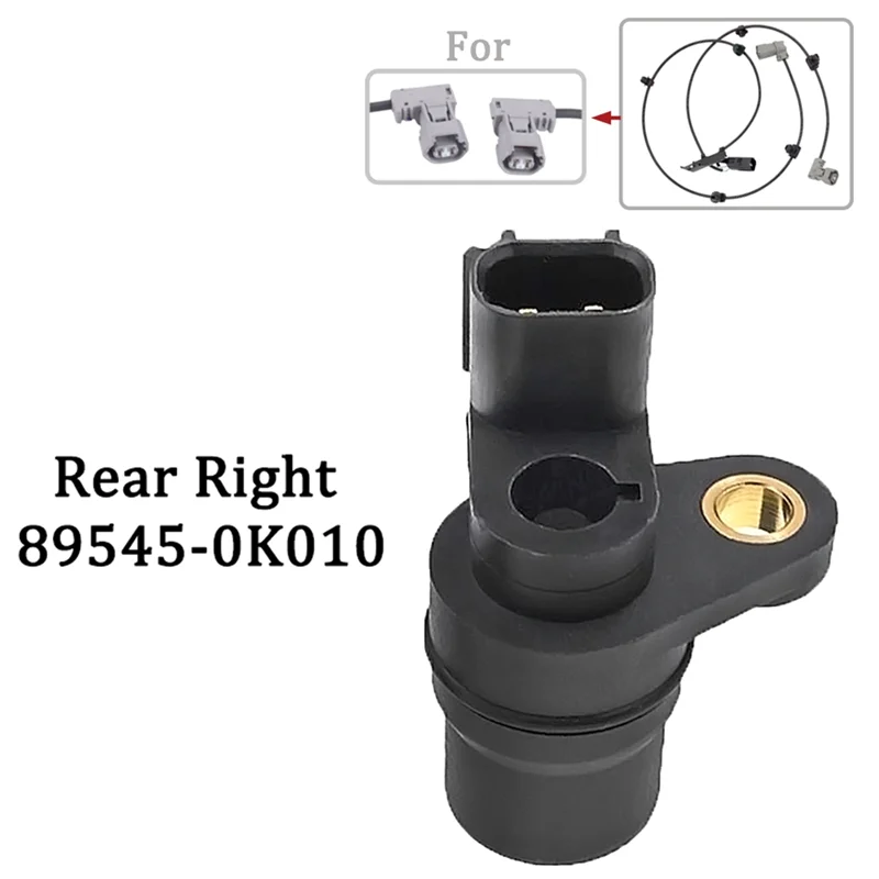 Фото Датчик скорости заднего колеса L/R ABS 89546-0K010 89545-0K010 для Toyota T100 Tacoma 1995-2006 Hilux 89546-0K040 №3