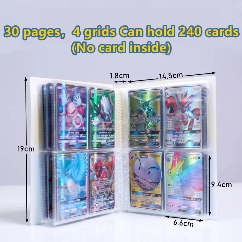 Фото 240 карт/книга из коллекции Аниме держатель для карт Son Goku Dragon Ball Vegeta Frieza Ptg Ex Vmax Game Card коллекция детских игрушек подарок №5