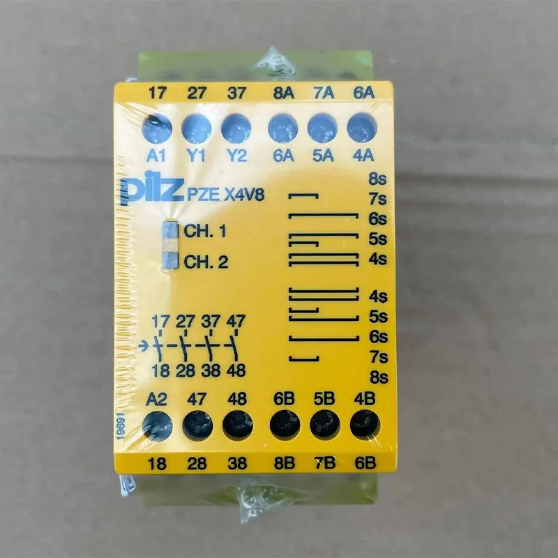 Фото Новое оригинальное реле безопасности Pilz 774542 PNOZ XV3 3/24 В постоянного тока 3n/o 2n/o t на складе №2