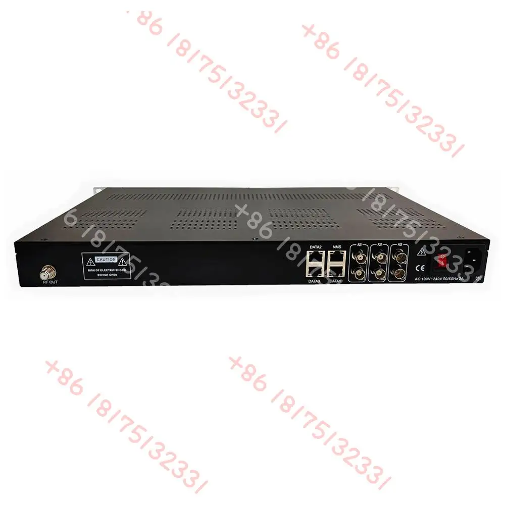Фото Новый стиль IP ASI для DVB-T DVB-C ATSC ISDB-T 8-носимый модулятор R F для трансляции ТВ-сигнала №3