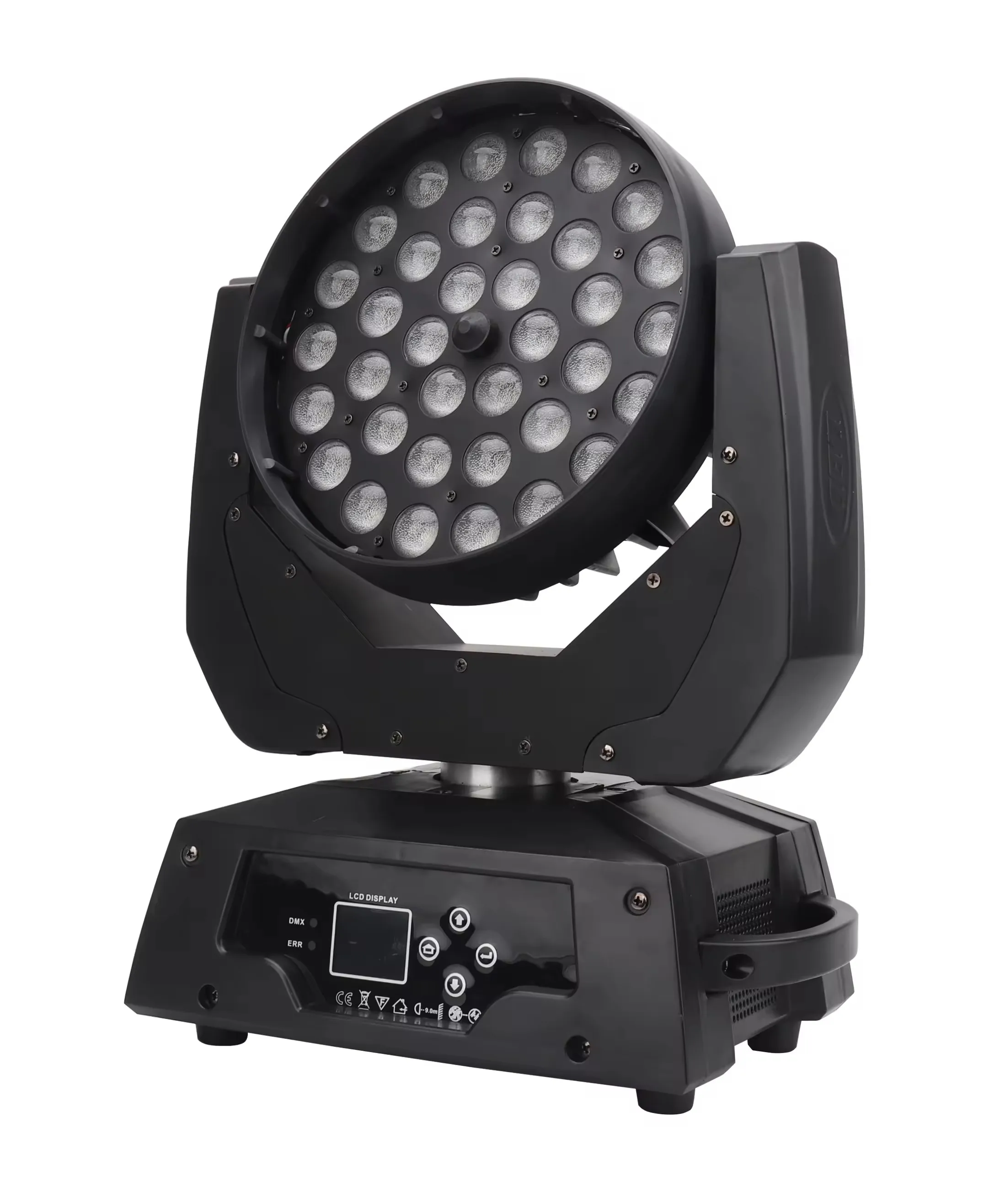 Фото Jacmui Moving Head Wash Light 36 × 10 Вт Led Rgbw Zoom Beads Высокая яркость для Dj Bar Night Club Church Event, Dmx512 DJ Fixture №3
