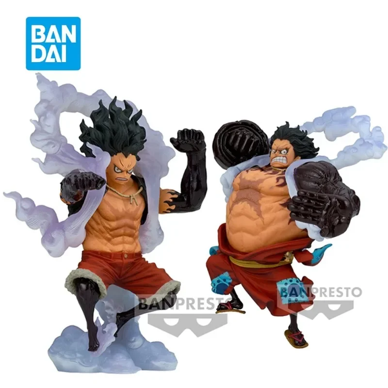 Оригинальный Bandai King of Artist One Piece Monkey D. Luffy Special Ver. Коллекция украшений, фигурки, игрушки, подарок на день рождения, 14 см