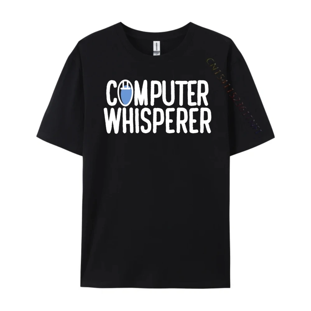 Фото ПК Nerd Techie It Technician Computer Whisperer синие и белые футболки с рисунком женские классические забавные подарки большой размер №2