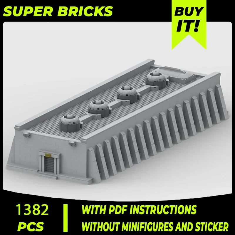 Moc Building Bricks Звездные фильмы Модель Империя База - Wepow Депозитная технология Модульные блоки Подарочные рождественские игрушки Наборы для самостоятельной сборки