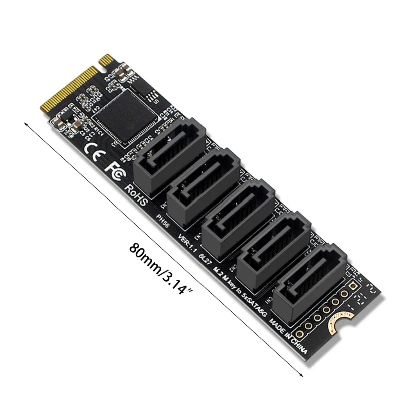 Универсальная карта расширения M.2 PCIe3.0 — SATA3.0 SATA3.0, адаптер жесткого диска для устройств хранения данных, рабочих X3UF (art.: 3920c4ec5d573) - 3920c4ec5d573