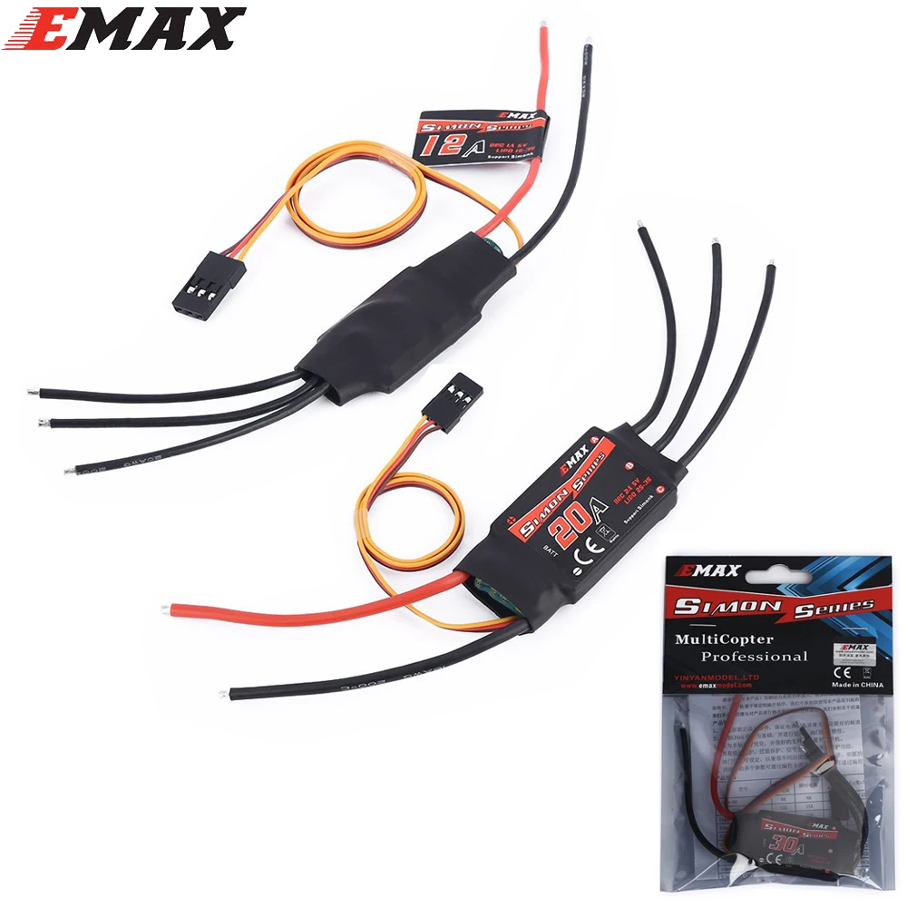 Emax Simonk Series 12A 20A 30A ESC для квадрокоптера QAV250 F450 F500 F550 RC мультикоптер Квадрокоптер