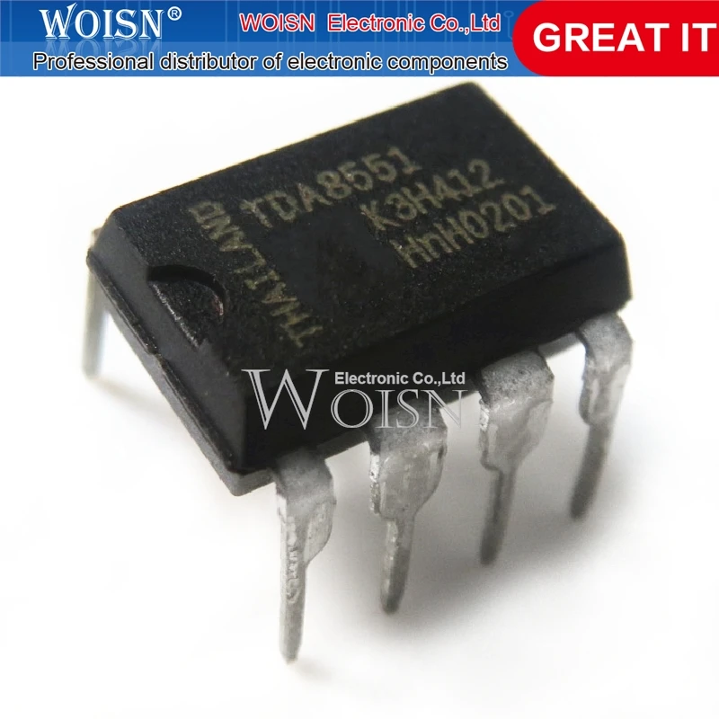 10 шт TDA8551 8551 DIP-8