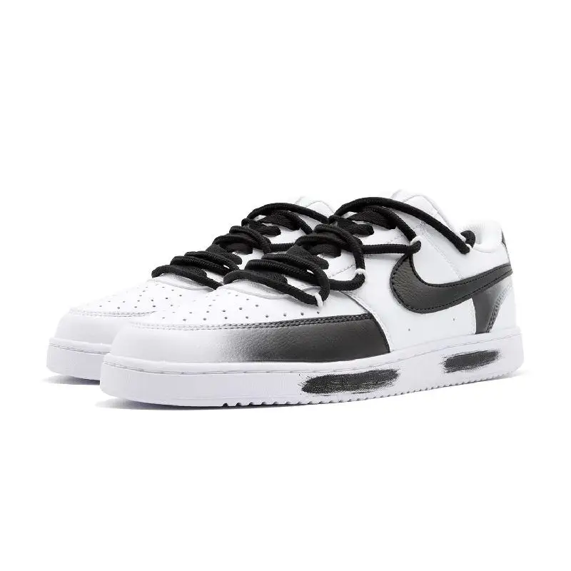 Фото 【Настроить】Nike Court Vision 1, обувь для скейтбординга, мужские кроссовки, DH2987-101 №3