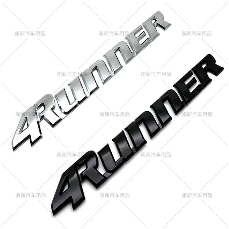 Эмблема 4runner, значок заднего багажника декоративные переводные наклейки для Tundra Tacoma 4runner, пикапов, грузовиков, автостайлинг, автомобильные аксессуары