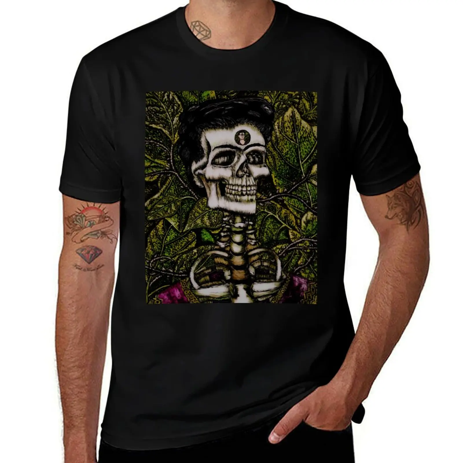 Футболка Thinking about Frida, быстросохнущая футболка в тяжелом весе, забавные костюмы, рубашка в стиле аниме, мужские футболки
