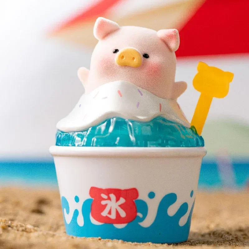 LuLu Pig Beach Party Series слепая коробка игрушки куклы милые аниме фигурки украшения фигурки куклы настольный домашний декор Collectibl (art.: 3920d02658142) - 3920d02658142