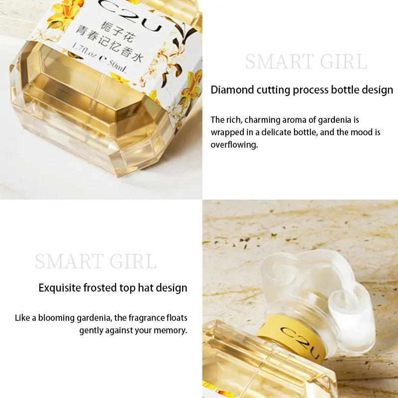 Фото Парфюм для женщин Gardenia jeunesse, 50мл, parfum léger longue Licht, parfum Floral naturel, Bravo, Xoégant, doux, pour cadeaux №4