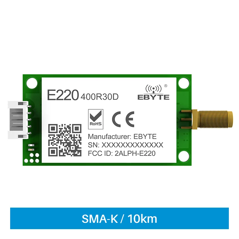Модуль LLCC68 RS485 LoRa, 433 МГц, 470 МГц, 30 дБм, 10 км, беспроводной приемник приемопередатчика, большой диапазон радиочастотного модуля