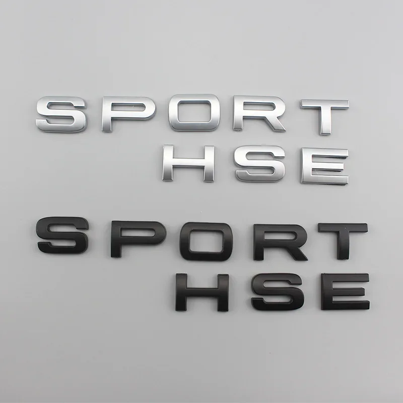Спортивная эмблема с буквами HSE, автомобильная наклейка, задний багажник, задняя дверь, табличка с именем, наклейка, украшение автомобиля, аксессуары для Range Rover