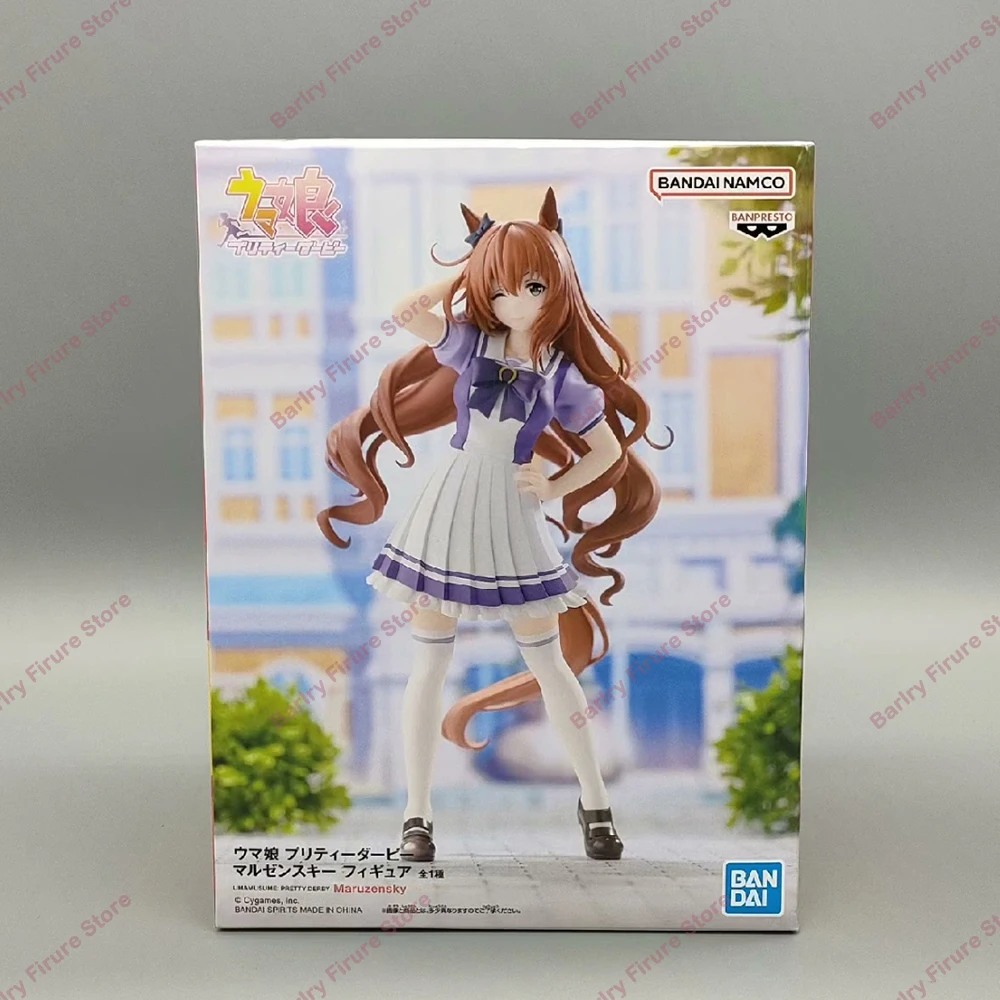 Оригинальная аниме-фигурка BANDAI BANPRESTO Uma Musume Pretty Derby Maruzensky в штучной упаковке премиум-класса, настольный орнамент, модель игрушки, подарки