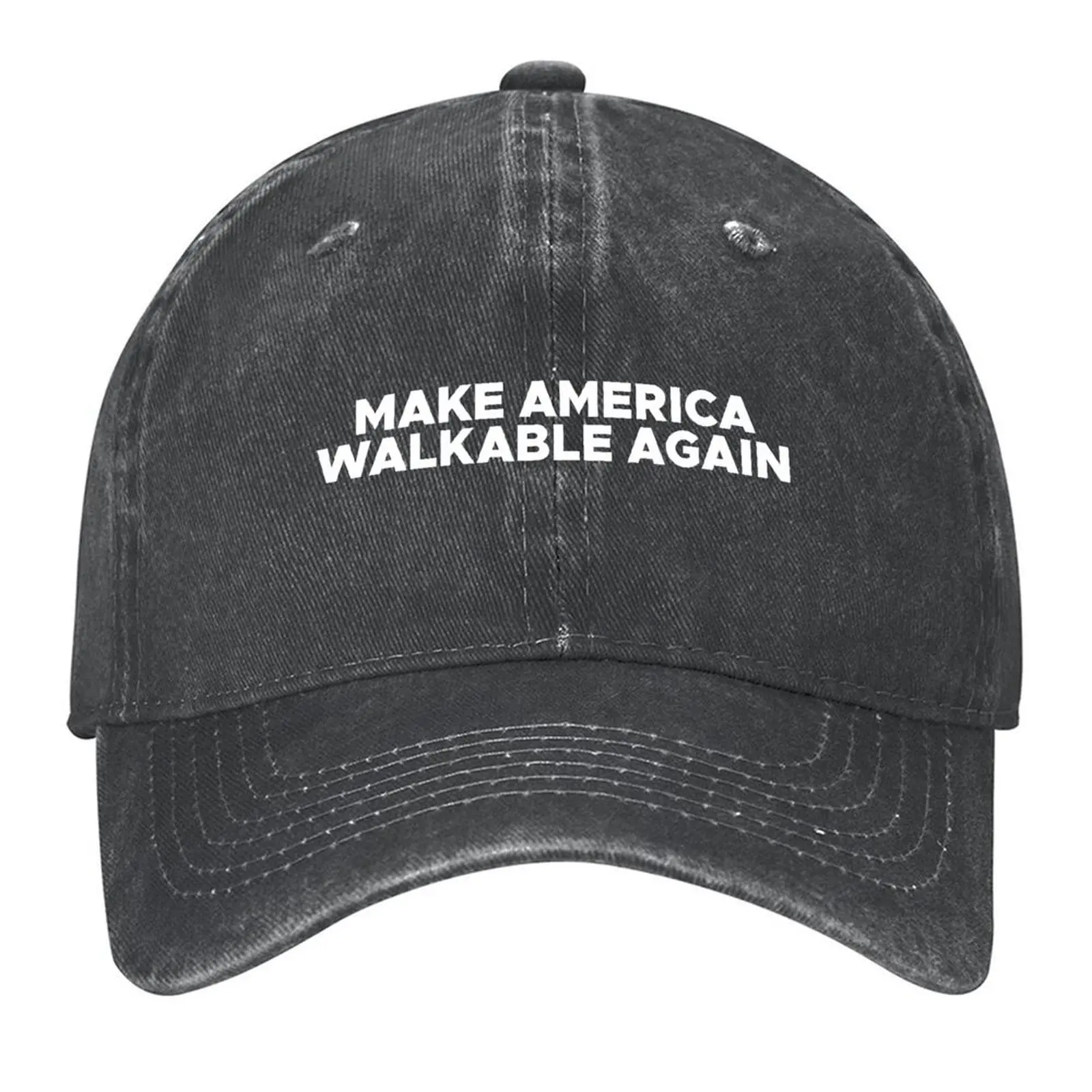 Бейсбольная кепка Make America Walkable Again для альпинизма, шляпа на заказ, мужская кепка для солнца, женская пляжная модная мужская кепка