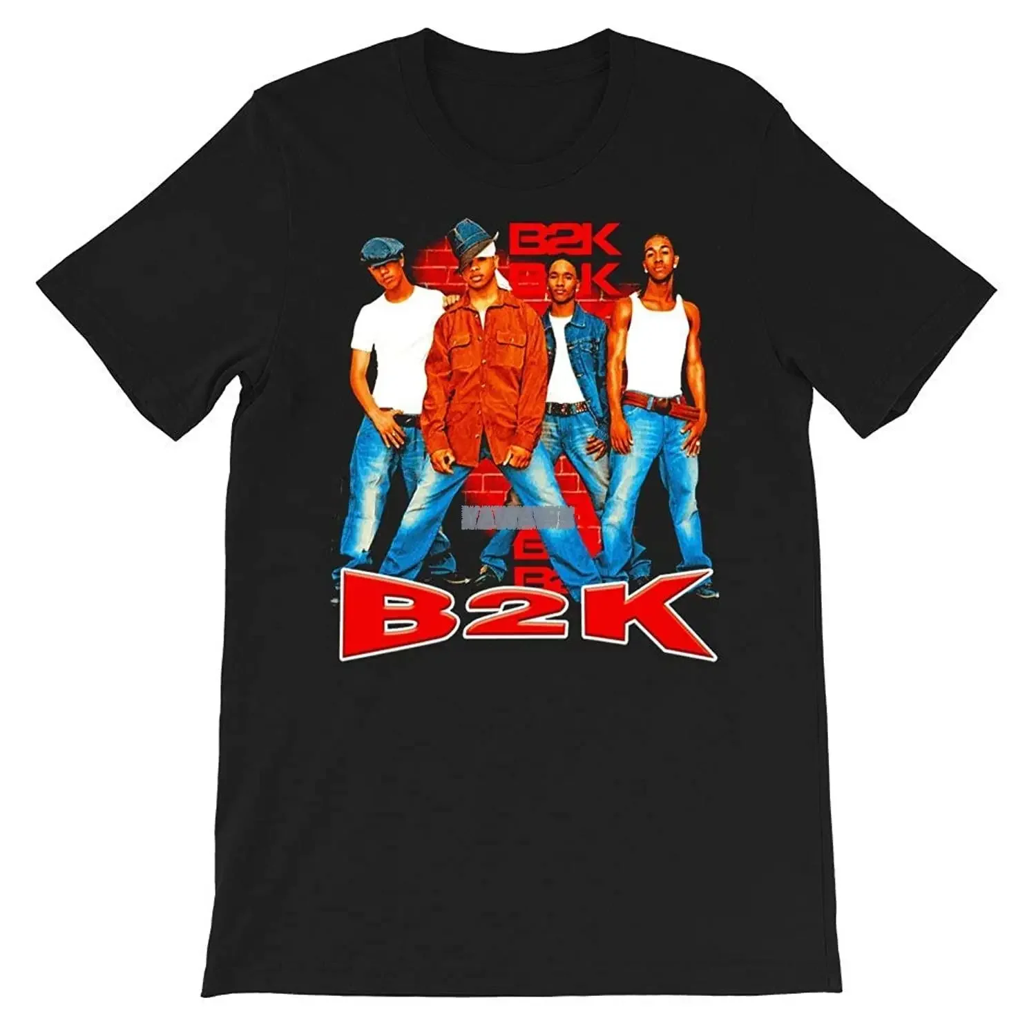 Футболка унисекс в стиле 90-х годов, модель B2K American boy Band 1998, с изображением Криса Стокса, J-Boog раз-б, графика для мужчин и женщин