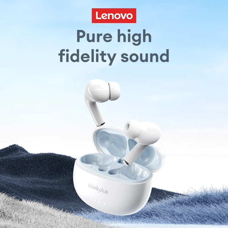 Фото Оригинальная новая беспроводная Bluetooth-гарнитура Lenovo LP5 Pro TWS V5.4, игровая гарнитура с низкой задержкой, Hi-Fi, высококачественные музыкальные наушники №4