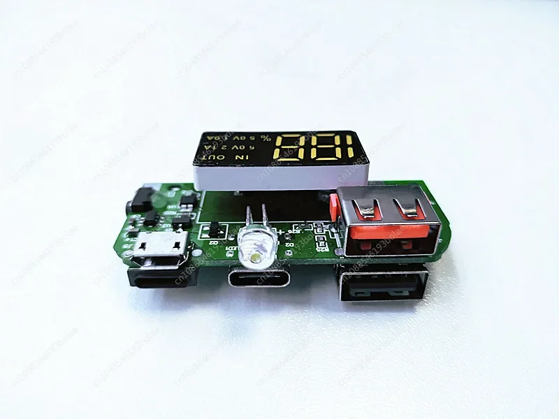 Фото IP5306 Модуль повышающей платы Boost Board Три входных порта 5 В Boost Модуль Power Bank Схема материнской платы №2