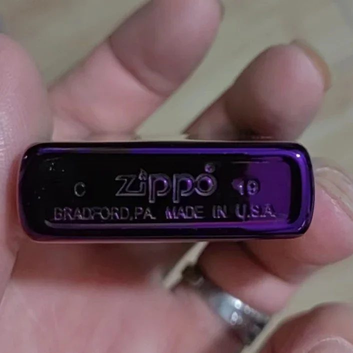 Фото Zippo Зажигалка Фиолетовый Лед ветрозащитная Коллекция в коробке №3