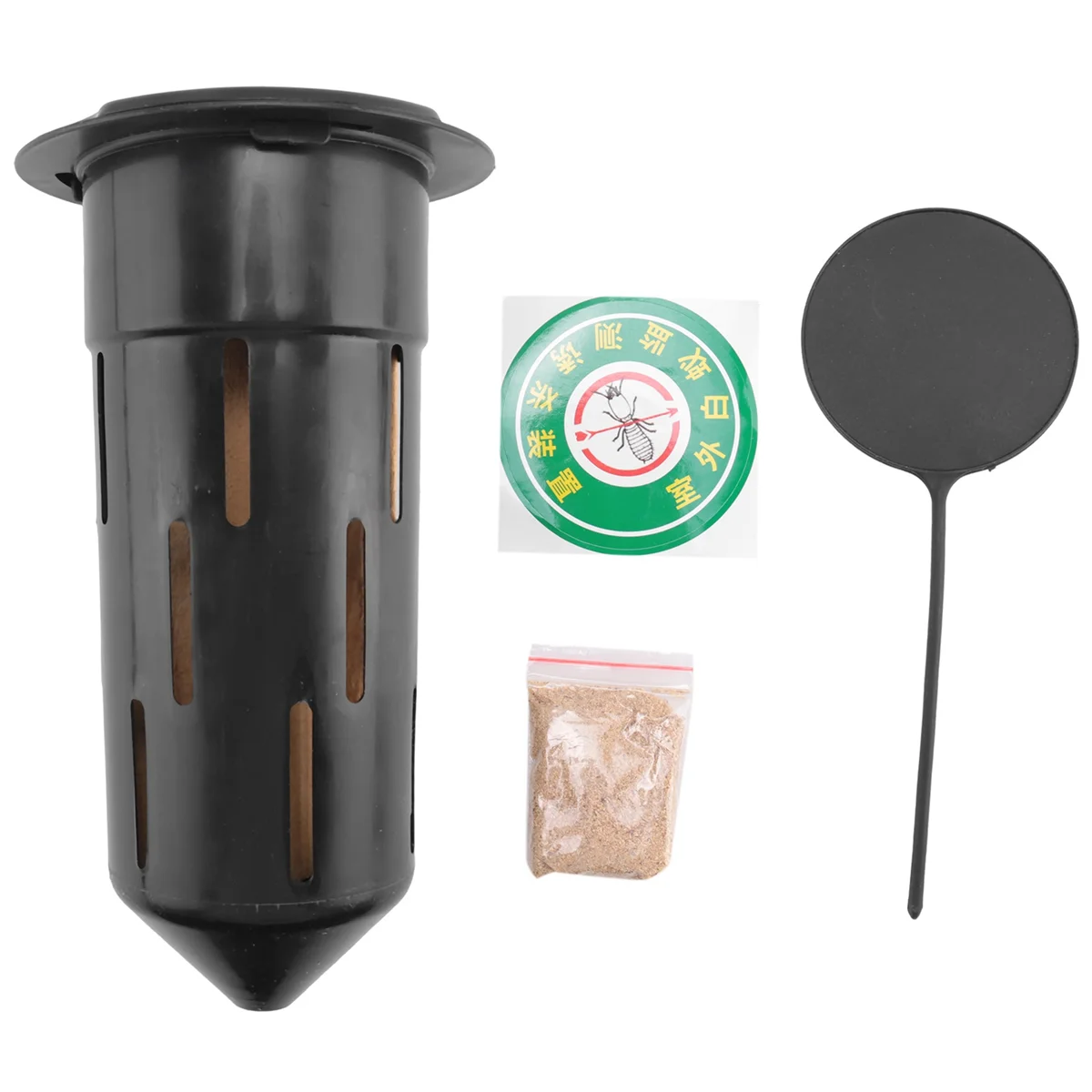 Открытый Termite Bait Box Termite Trapper Белый муравей Привлекательная коробка Termites Bait Box Station Garden
