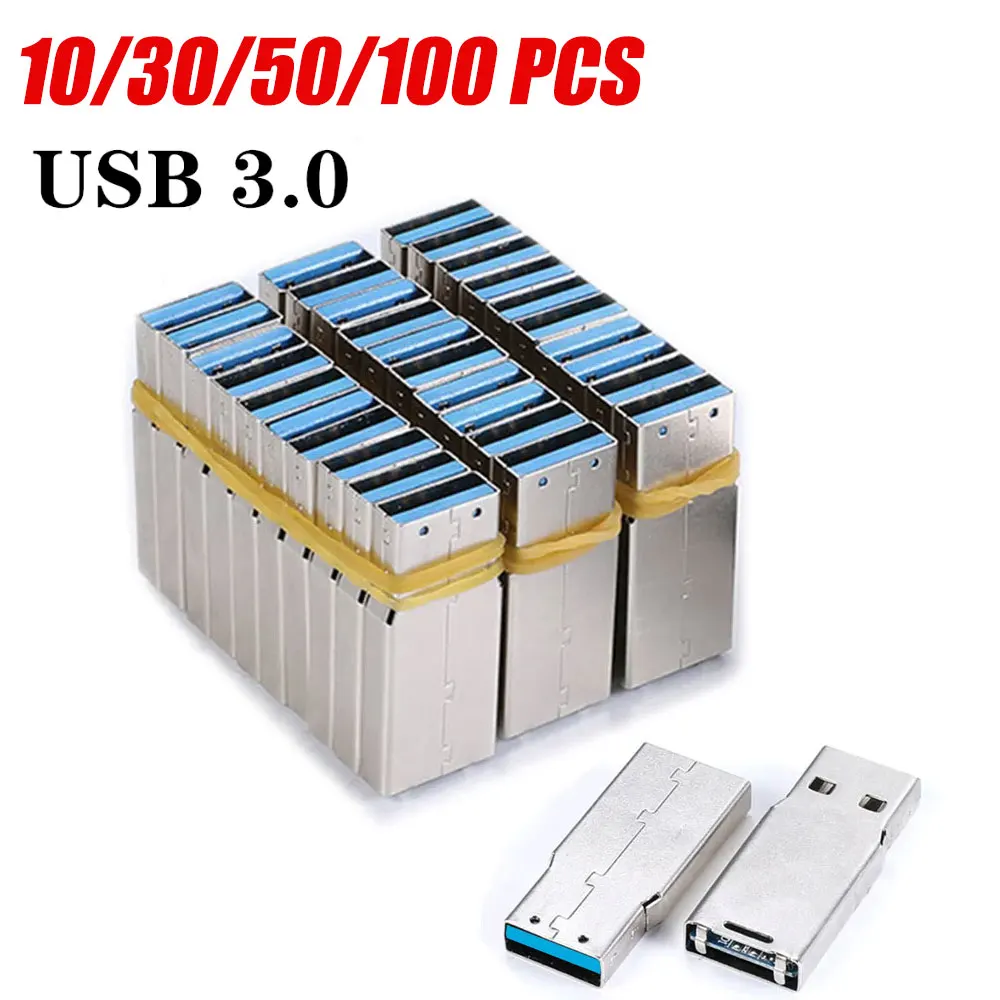 Высокоскоростной UDP USB 3,0 флэш-накопитель 8 ГБ 16 ГБ 32 ГБ 64 Гб 128 ГБ короткий U-диск полуготовый универсальный чип флеш-накопитель оптовая продажа с завода