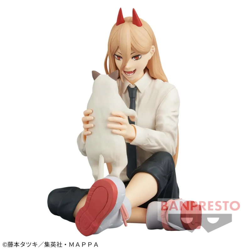 Фото BANDAI BANPRESTO Оригинал в наличии Chainsaw Man Denji Pochita Break Time Collection Vol. 1 гаражный комплект, аниме, мультяшные подарки, игрушки №4