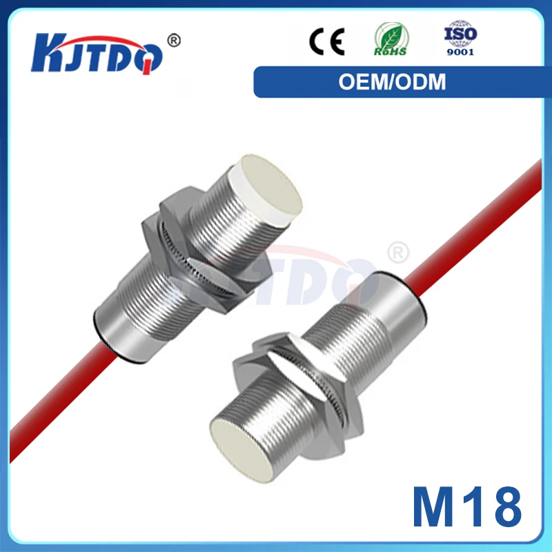 Фото M18 Непромывный NPN PNP 2-проводной Sn 8/16/20 мм 150 ℃   Высокотемпературный датчик приближения с CE №2