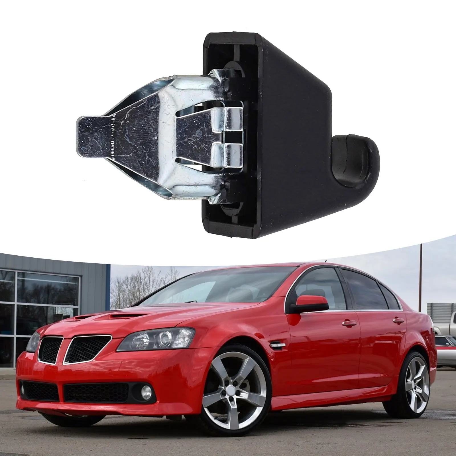 Для Pontiac G8 2008-09 Сменный зажим Держатель солнцезащитного козырька Зажим Износостойкий материал Простая установка Подходит для VE SV6